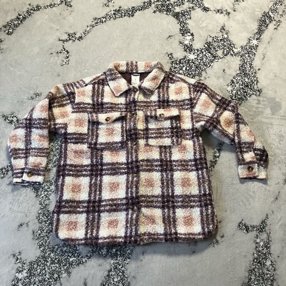 Serra Shacket Jacket Shirt Womens Size Medium Multicolor Plaid Outdoor